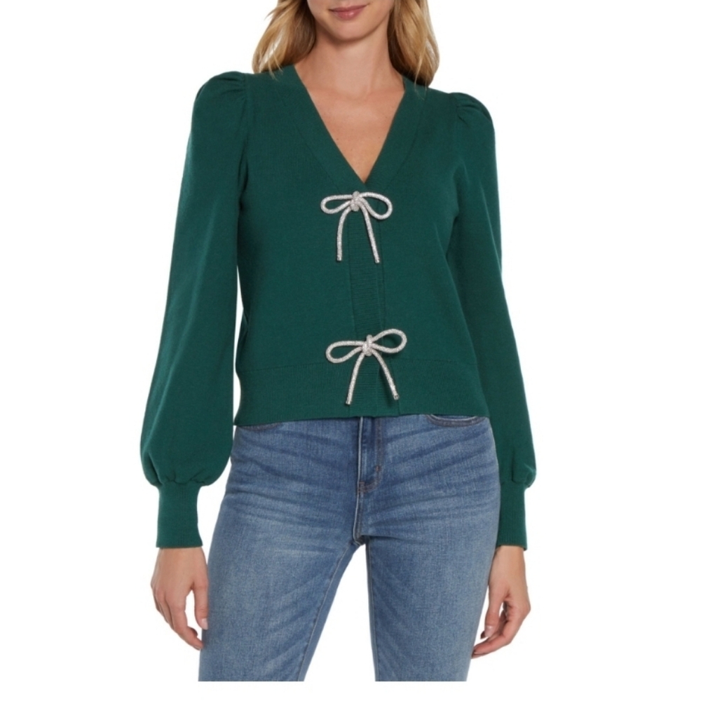 (Ew)Express ladies bow cardigan